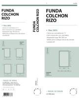 NEW & Almeritex 2000 Funda de colchón rizo, Elástica, Transpirable, Tratamiento antialérgico con Cremallera. Ideal para Todas Las Alturas. - details 2