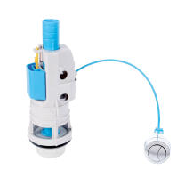 Descargador de cisterna wc universal de cable. Mecanismo de descarga con pulsador doble de aire | Tecnoagua T-280+ - details 0