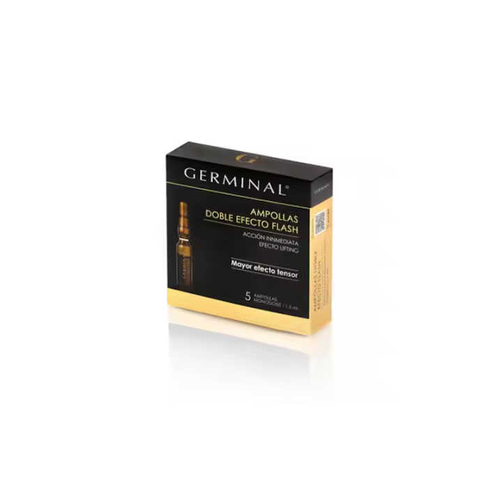 GERMINAL ACCION INMEDIATA DOBLE EFECTO FLASH  5 AMPOLLAS - 1