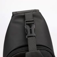Bolsa De Pecho Antirrobo Para Hombre Pequeña Impermeable Con Malla De Almacenamiento Bolsa Transversal Deportiva Para Viajes Con Bolsillo Para Móvil - details 30