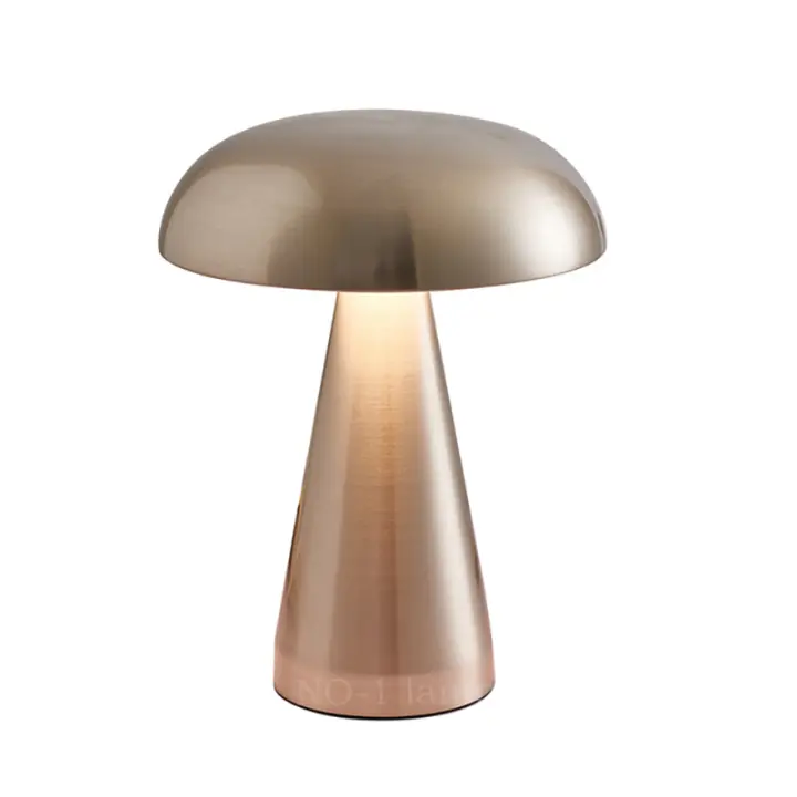 Lámpara De Mesa LED Con Sensor Táctil Luz Nocturna Recargable Sin Cable Para Lectura En Restaurantes Hoteles Bares Decoración De Dormitorios - 1