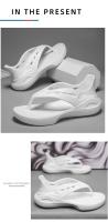 Zapatillas De Playa Para Hombre Sandalias Casuales De Interior Y Exterior Comodidad Plataforma EVA Tallas Verdaderas Slides De Verano - details 7