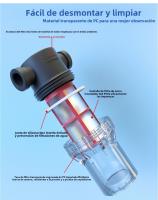 Filtro De Agua Externo 3/4 Pulgadas 25 Tubos De Agua 304 Acero Inoxidable Filtro Previo Explosionado Para Tubos De Agua - details 4