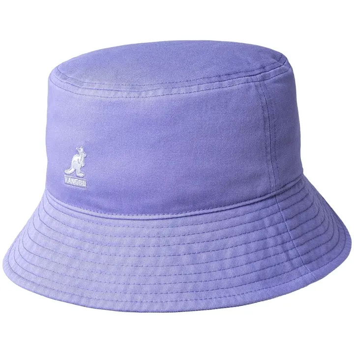 Sombrero Kangol Washed Bucket Hat para unisex en color morado - 1