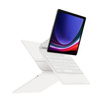 Teclado Mágico Para Samsung Galaxy Tab S9 FE 10.9 Con Soporte Ajustable Y Teclado De Toque Retroiluminado Compatible Con S9 S8 S7 11 Pulgadas Multilenguaje - details 18