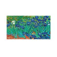 Toalla de Playa y Piscina Grande 90 x 170 cm de Secado Rápido - Diseño Artístico Unisex - Variados Estilos: Van Gogh, Los Girasoles, Los Lirios, La Noche Estrellada, El Beso - Uso Diario o Regalo - details 1