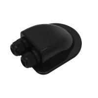 Caja De Gland De Doble Entrada Para Techo De Panel Solar Negro Plástico Para Camper RV Barco Unidad De Instalación En La Parte Superior - details 4