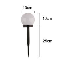 Lámpara Solar LED Para Jardín Esfera Redonda Impermeable Decorativa Farolillo Para Paisaje Vila Jardín Luz De Suelo Con Enchufe - details 3