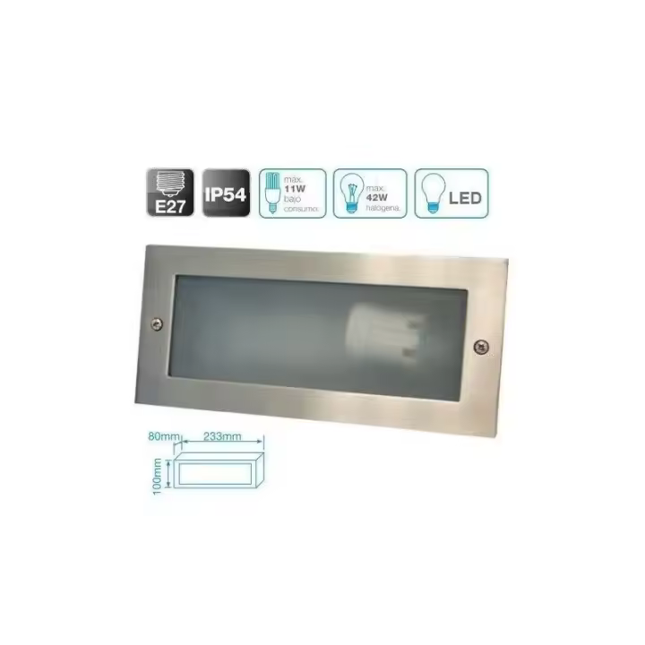 Gsc Evolution Aplique de Aluminio para Empotrar GSC 0700791 | Diseño Moderno - 1