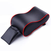 Almohadilla De Reposabrazos De Coche De Cuero Con Almacenamiento Y Bolsillo Espuma De Memoria Gruesa Consola Central Protección - details 5