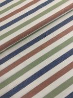 Tejidos Ortuño - Tela Loneta Rayas Multicolor , Tela para tapizar, Tela por metros, Tejida No estampada, ideal para decorar hogar, Sillas, Cojines, Cortinas, Bolsos,1m x Ancho 2.80m - details 0