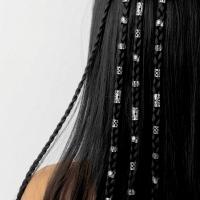 40 Pcs Encantos De Cabello Para Dreads Decoraciones De Cinturones Accesorios De Cabello Para Traviesas Y Mujeres Joyería De Cabello Para Traviesas Y Mujeres - details 4