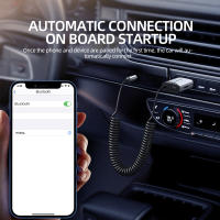 Adaptador Bluetooth 5.3 Para Coche Con USB Dongle Estéreo Inalámbrico Jack AUX 3.5mm Mando De Música Con Micrófono Y Slot TF Para Llamadas Handsfree - details 1