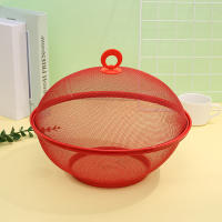 Cesta De Frutas Con Rededor Y Tapa Para Cocina Almacenamiento De Verduras Y Frutas Decoración De Mesa Comedor Previene Aves - details 6