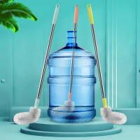 Cepillo De Limpieza Para Cesta De Ropa Con Varilla De Acero Inoxidable Y Dispensador De Agua Plástico Herramienta De Limpieza Del Hogar - details 0