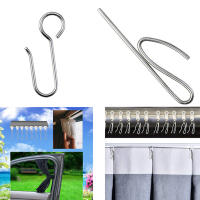 50PCS Gancho De Metal Para Cortina Herramientas De Decoración Doméstica Accesorios Para Rieles Y Travesesías De Cortinas Estilo Moderno - details 0