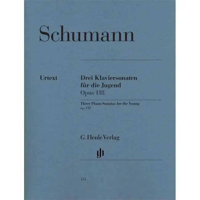 SCHUMANN R. - SONATAS PARA LA JUVENTUD (3) URTEXT - OP.118  (P) - 1
