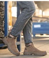 Zapatos De Seguridad Para Hombre Con Punta De Acero Transpirables Antideslizantes Cómodos Y Protegidos Contra Aislamiento 6KV - details 13
