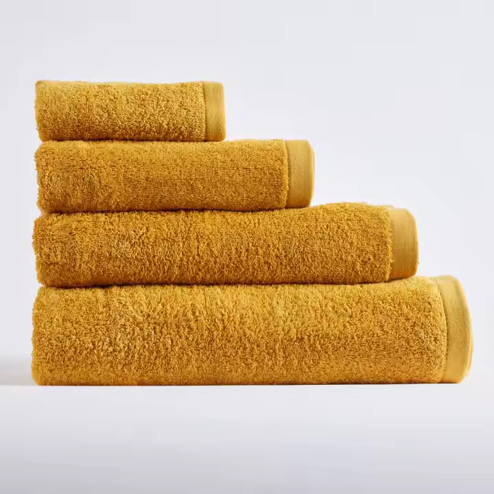 10XDIEZ Toalla algodón 550 gr/m2 trigo 41 - Absorbentes y suaves para uso diario - 1