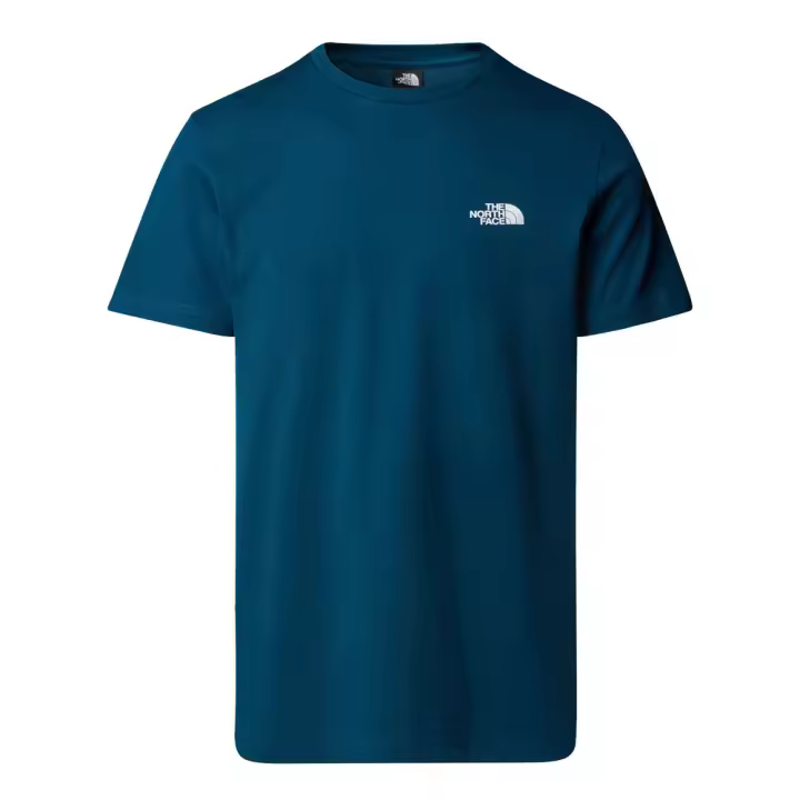 Camiseta Azul The North Face Simple Dome Tee Midnight Petrol - 1