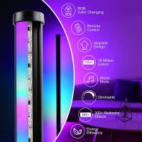 Lámpara De Piso Inteligente LED 120CM RGB Control Tuya Luz De Fondo Para TV Sincronía Rítmica Iluminación Vertical Moderna - details 6