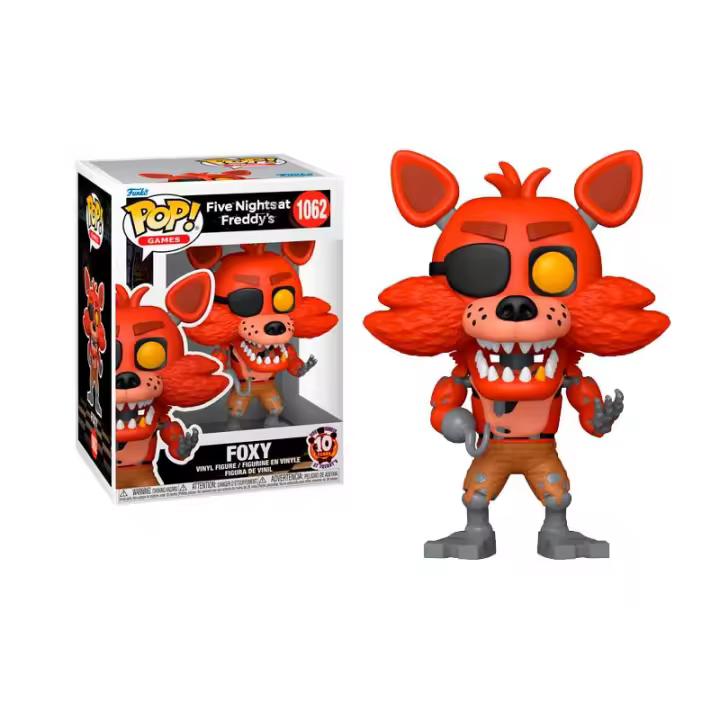 Funko Pop! Games Five Nights at Freddy's: 10 Years, Foxy 1062 - 1