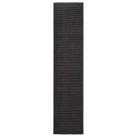 vidaXL Alfombra de sisal natural 80x350 cm Color Natural,  Negro,  Marrón y mas Alfombras de área  Alfombra de Piso para Sala de Estar Dormitorio Habitación Salón - details 1