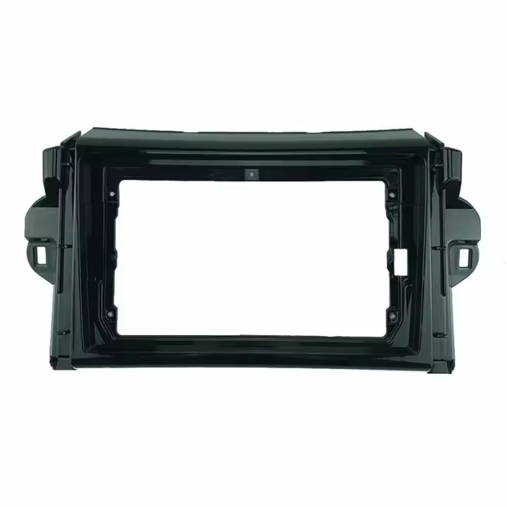 BYNCG Panel De Radio Para Coche 2 Din 9 Pulgadas Calidad Superior Para Toyota Fortuner 2015-2018 Kit De Instalación De Marco De CD Y Placa Fascia Negra - 1