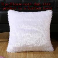 Cubierta De Cojín Corto De Peluche Cómodo Y Suave Para Decoración De Sofá Estilo Moderno Y Minimalista Para El Hogar - details 0