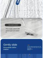 Limpia Vidrio Mágico Multifuncional De Silicona Telescopio Escobilla Para Baño Y Cocina Eficiente Limpieza Seco Húmedo - details 8