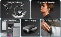 Auriculares Bluetooth 5.3 Inalámbricos Impermeables Con Cancelación De Ruido Pantalla LED 75H Reproducción Tws In-ear Auriculares Con Micrófono - details 8