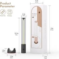 Lámpara De Escritorio Inalámbrica Magneto Touch Recargable Por USB Luz Ambiental Para Dormitorio Regalo Adecuado Para Decoración Del Hogar - details 0