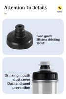 Botella De Agua Para Bicicleta ESLNF 710ML Plástico PP5 Para Deportes Al Aire Libre Correr Escalar Sujeta Con La Mano Vaso Portátil Taza De Bicicleta - details 12
