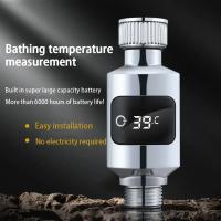 Monitoreo De Temperatura De Agua De Ducha Con Pantalla LED Medidor De Temperatura Del Agua Para Baño Y Cocina Héroe R3D7 - details 3