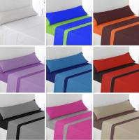 JIMENÉZ HOME Juego de Sábanas de Verano Microfibra Jiménez Home - Cama 150/200cm - 3 Piezas - Extra Suaves Bicolor - details 0