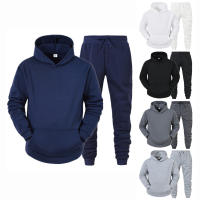 Conjunto Deportivo Para Hombre Con Suéter Y Pantalones Hoodies + Jogging Ropa Deportiva Casual Primavera Otoño Tracksuit - details 1