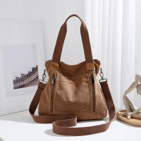Bolso De Hombro Para Mujer En Lona De Gran Capacidad Bolso Multifuncional De Moda Para Comunicación Al Aire Libre Bolso Cruzado - details 4