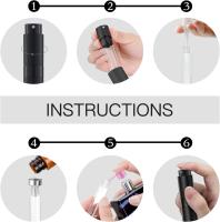 Botella De Perfume Recargable 8ml Mini Atomizador Sellado Portátil Vaciado De Contenedor Dispensador De Fragancia - details 4