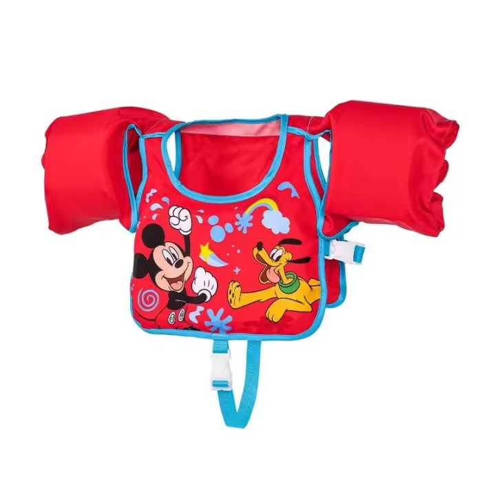 Bestway Chaleco Con Manguitos Disney Mickey Mouse 56 cm +3 a 6 Años Piscina y Playa 09103 - 1