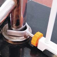 Adaptador De Seguridad Para Bebés Y Mascotas Instalación Fácil Tornillo Y Tapa De Seguridad Para Paredes De Escaleras Y Puertas Material De Acero - details 5