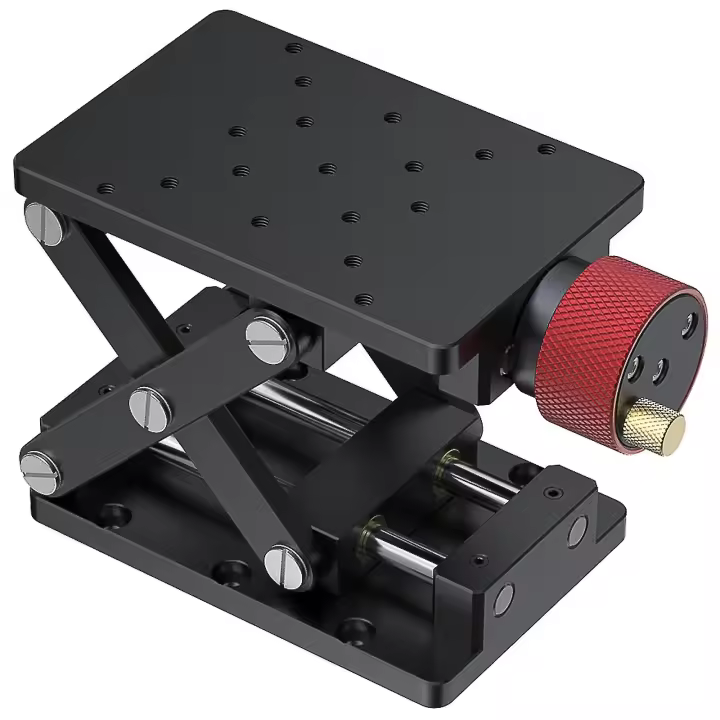 Plataforma de elevación Mesa Herramientas etapa lineal Lab Jack ascensor resistencia al desgaste alta precisión negro 1 unids fácil instalar ascensores - 1