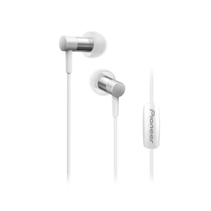 Pioneer SE-CH3T  Auriculares intrauditivos de Alta resolución, Color Plateado - 1