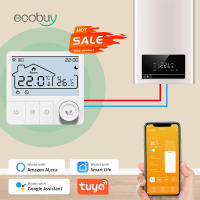 Termostato Inteligente Tuya Para Casa Con Control De Temperatura Para Calentadores De Agua Y Gas Batería De Alta Eficiencia Compatible Con Alexa Y Google Home - details 2