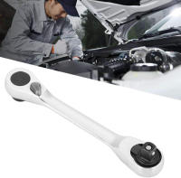 Llave De Eje Rápido Mini Doble Final Con Destornillador Y Juego De Bobinas De Hexagonal Herramienta De Reparación Manual De Acero Cr-V - details 3