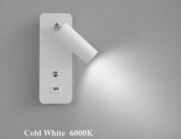 Lámpara De Pared LED Para Interiores 7W Con Carga USB Luz De Pared Moderna Nórdica Para Dormitorio Y Sala De Estar Interruptor Incluido - details 8