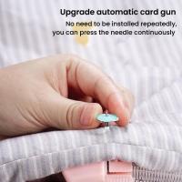 Fijador De Ropa Portátil Con Hebjes Y Gun De Costura Micro Para Herramienta De Reparación De Ropa Para Mujeres Material De Algodón - details 10