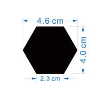 Adhesivos De Espejo 3D Para Pared 24Pcs Forma Hexagonal Acrílico Desmontable Decoración DIY Para El Hogar Artículos De Arte - details 9