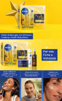 NIVEA Pack Rutina Q10 de noche–  Caja regalo con Sérum Facial Antiarrugas, Fluido facial día y  Crema de noche – Tratamiento completo 24h contra arrugas y líneas de expresión - details 0