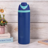Termo Doble Capa De Acero Inoxidable 24/32oz Con Manija Termo Aislado Espacial Kettle Taza Deportiva Botella De Agua Tumbler - details 2