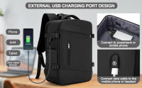 Mochila De Viaje Para Mujer Y Hombre Bolsa De Equipaje De Cabina Para Avión Ryanair Wizzair Tamaño 40x20x25 Bolsa De Mano Unisex Estilo Fashion - details 3
